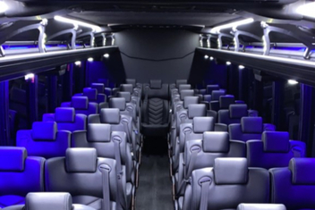 Salem Charter Bus Interior