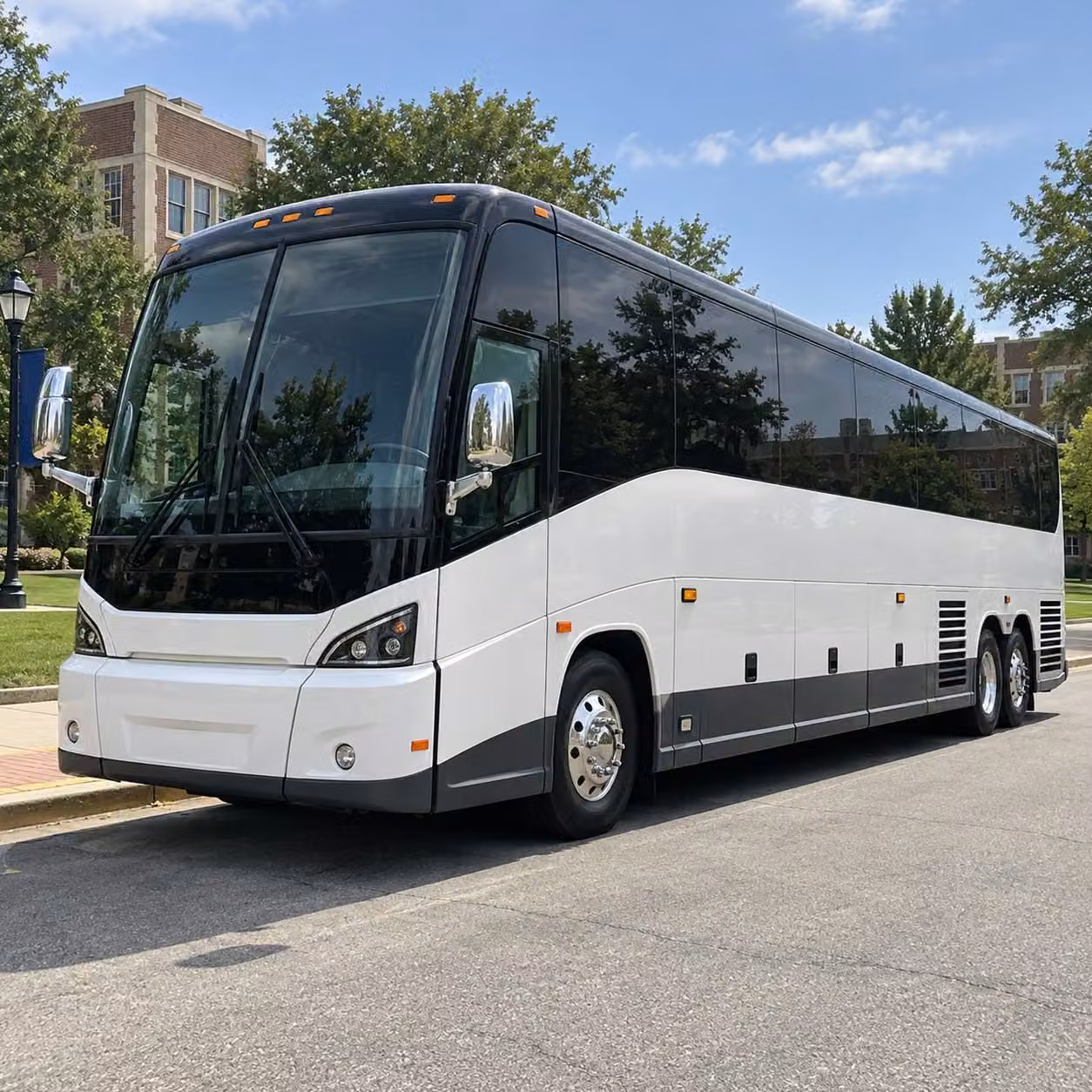 corporate event conference shuttle bus transportation in salem