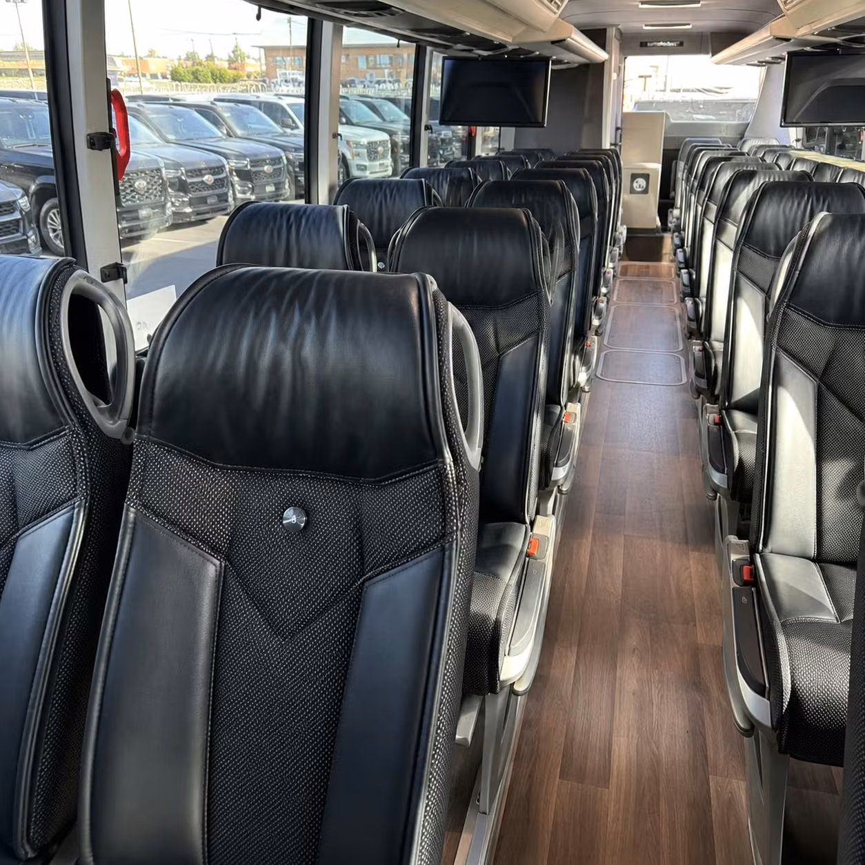 salem charter bus inside