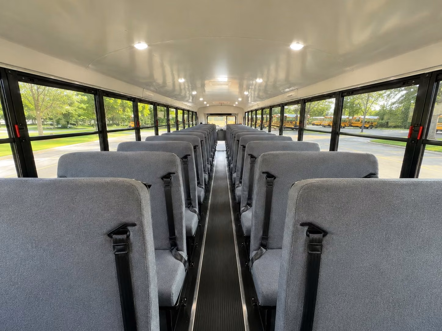 school bus interior